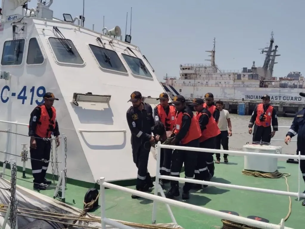 Coast Guard saves fisherman's life