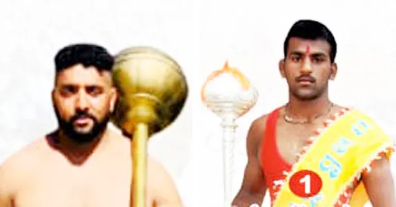 Wrestling ground in Kanbargi today