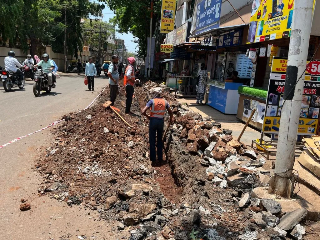 40 km water pipeline work completed in the city