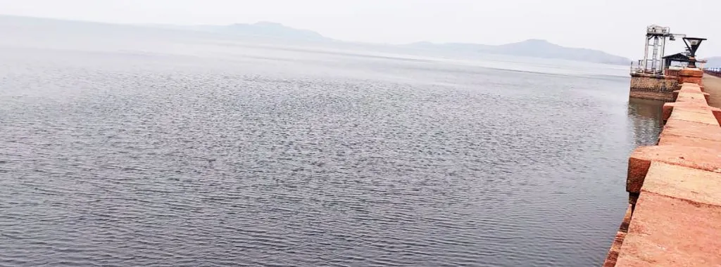 ‘हिडकल’चा पाणीसाठा घटला The water level of 'Hidkal' has decreased.