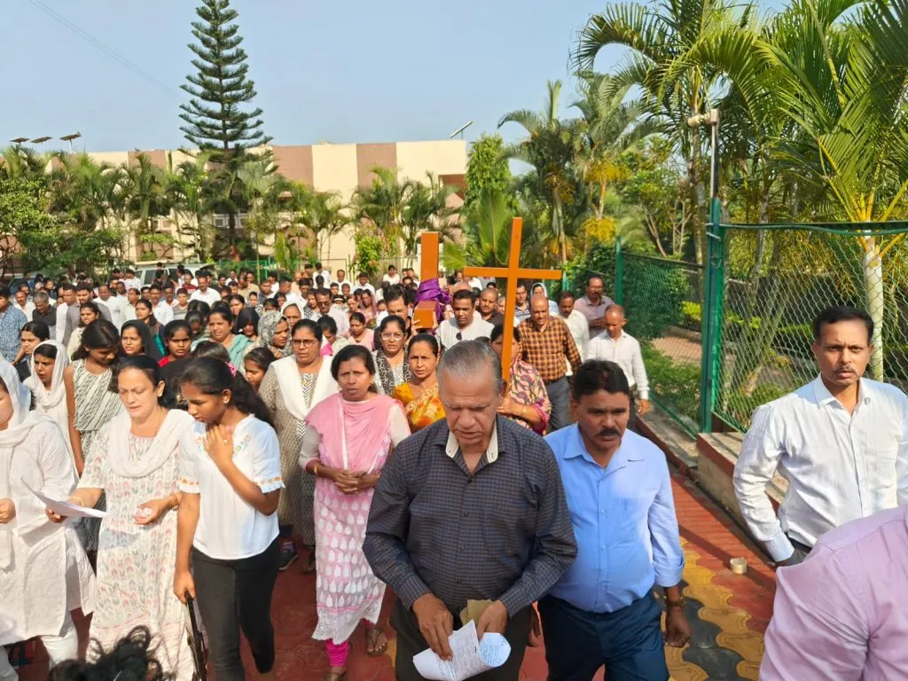 बेळगावात गुड फ्रायडेचे आचरण Good Friday celebrations in Belgaum