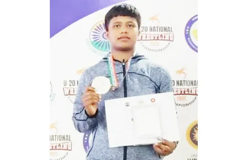 Swati Patil wins silver medal in wrestling competition