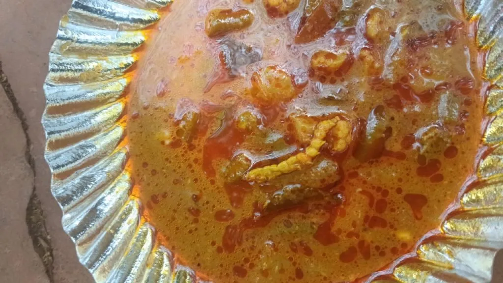 Insect found in sanitation worker's vegetables