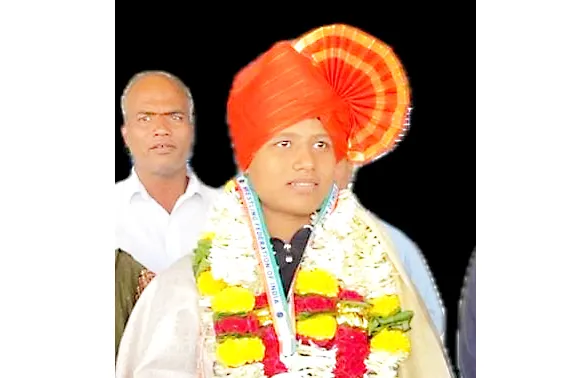 स्वाती पाटीलचे जल्लोषी स्वागत Swati Patil's jubilant welcome