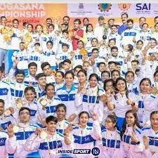 India wins 83 gold medals in yoga competition