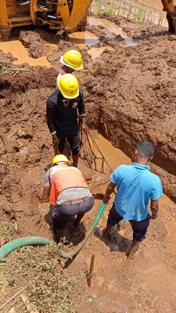 शहरातील पाणीपुरवठा पूर्ववत Water supply restored in the city