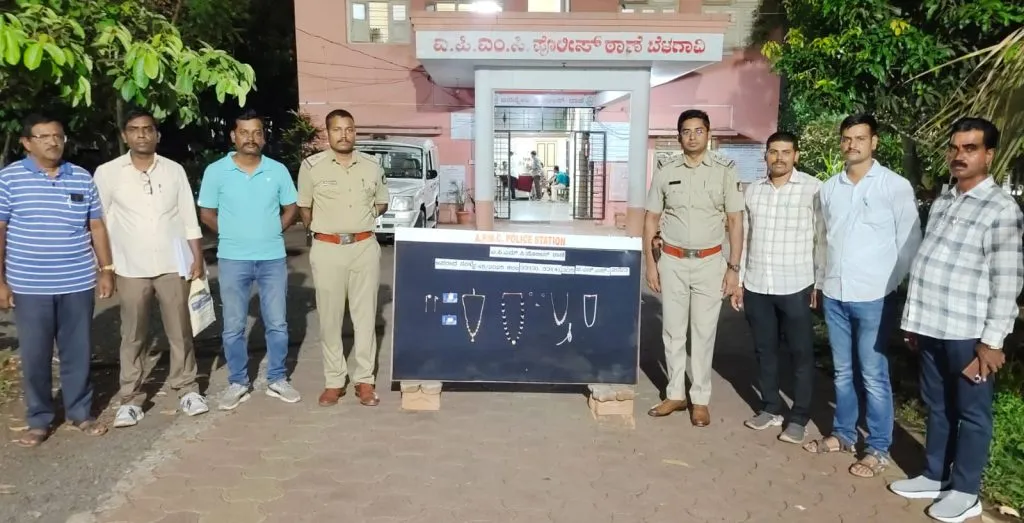 आझमनगर येथील फ्लॅटमधील चोरीचा छडा Theft reported from a flat in Azamnagar