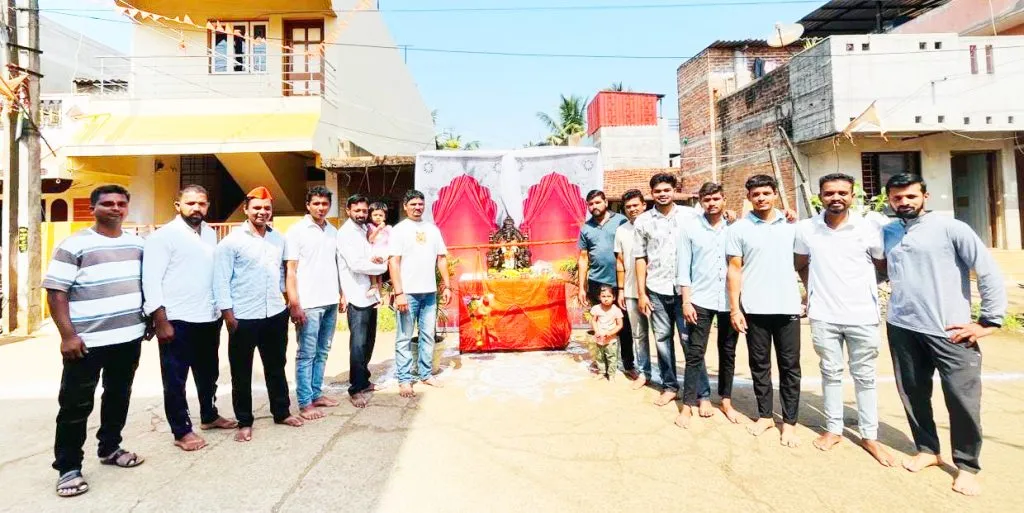 Shiv Jayanti in Basavanagudi