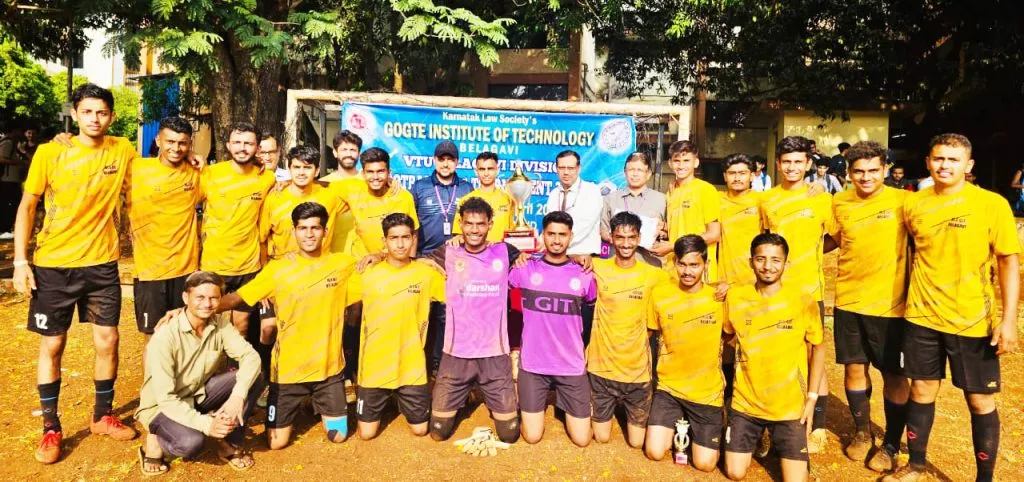 केएलएस जीआयटीकडे व्हीटीयू चषक KLS GIT wins VTU Cup