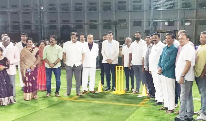 Training camp begins at sports track in Khanapur