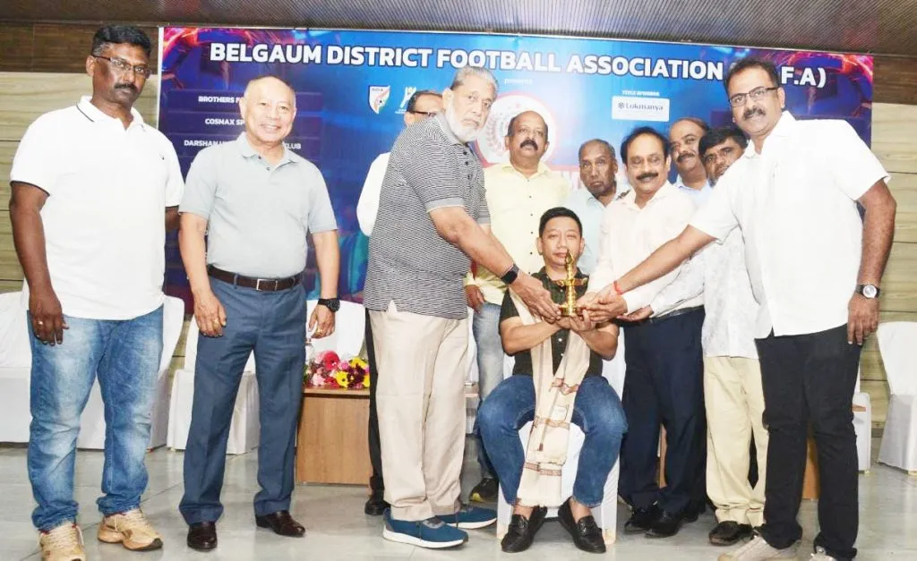 Yada Martin Marbanyang Nutan Patron of Belgaum District Football Association