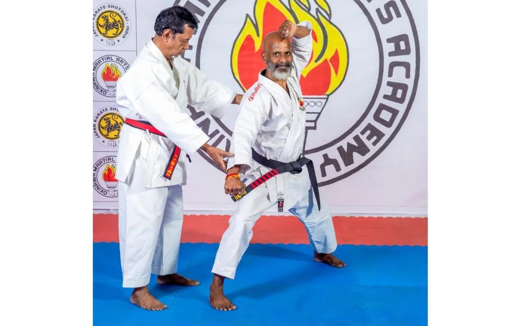 'Shihan' (Master Instructor) in Karate: Uday Pillay