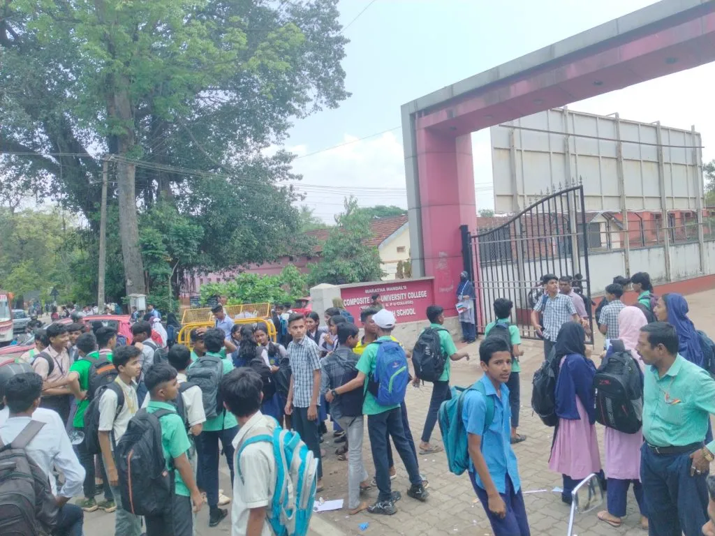 Class 10 students breathed a sigh of relief