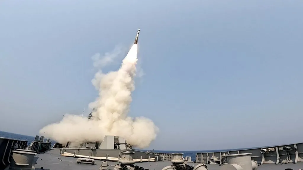 India tests sea-based missile