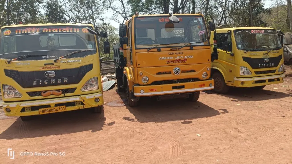 Action against sand mafia; material worth ₹60 lakh seized