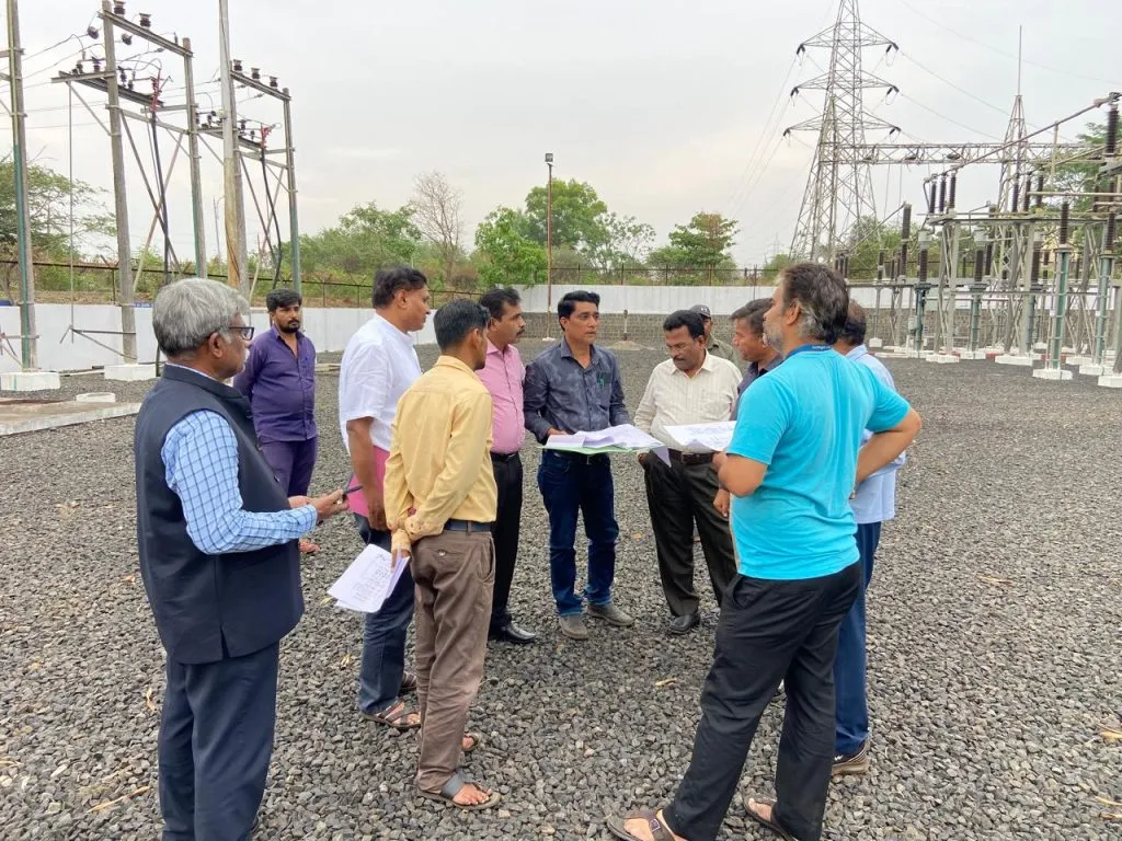 Inspection for improved power supply at Belgaum Airport