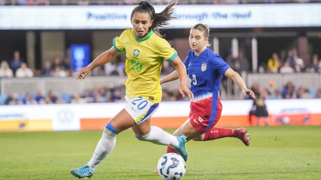 Brazil women's football team wins
