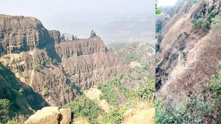 ‘ती’ जिवंत म्हैस रात्रभर हंबरत होती, विशाळगडाच्या मारुती कड्याजवळ नेमंक काय घडलं? live buffalo trapped rocks valley night, the bell around neck ringing