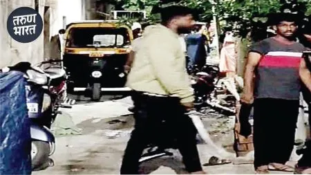 brandishing swords dispute between two neighbors over a road