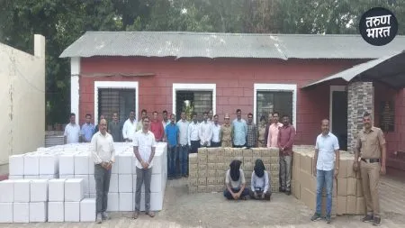 The Satara seized liquor worth 1 crore made in Goa in satara police