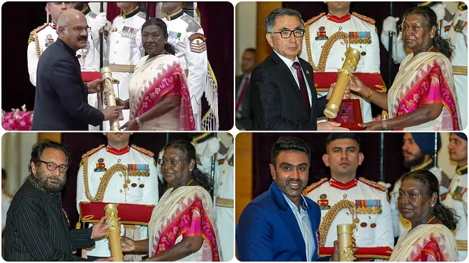 President presents Padma Awards