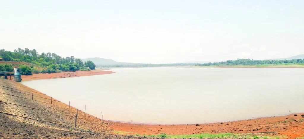 Reduction in water storage in Rakskop Reservoir