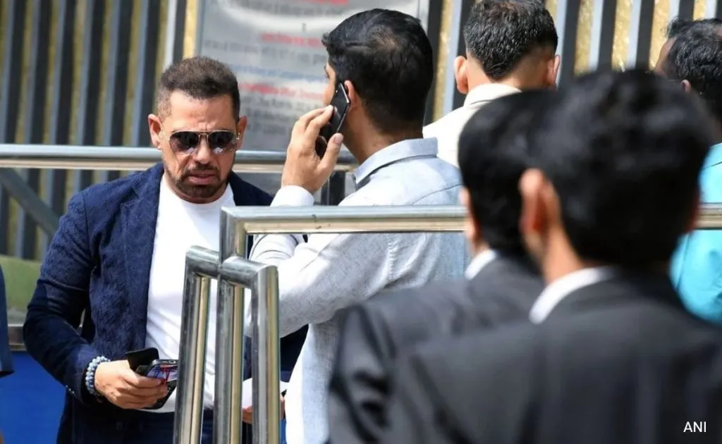 Robert Vadra questioned by ED