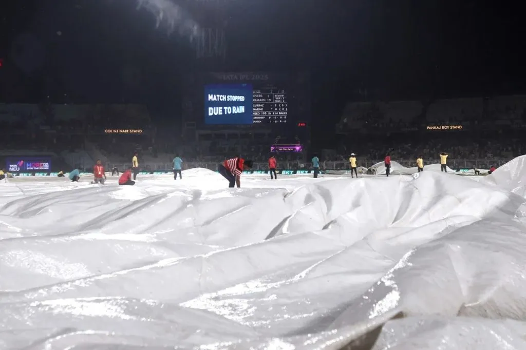 KKR-Punjab match called off due to rain