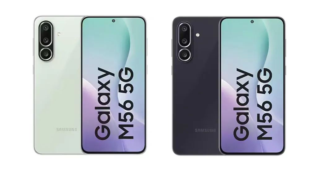 सॅमसंग गॅलेक्सी एम56 एआय फिचर्ससह बाजारात दाखल Samsung Galaxy M56 launched with AI features