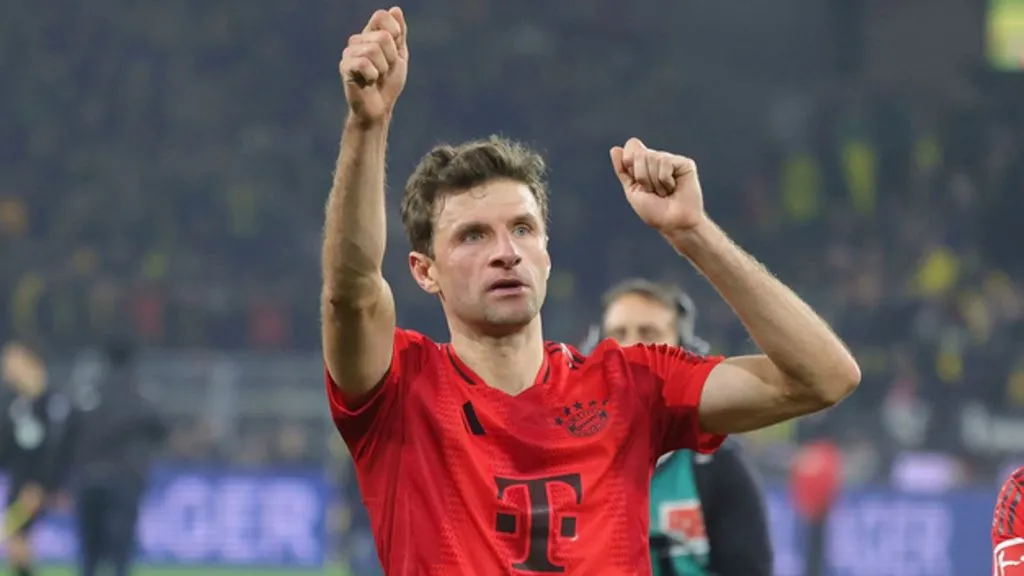 Thomas Muller's farewell to Bayern Munich