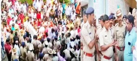 Hindu organizations protest against attack on Srinivas Naik
