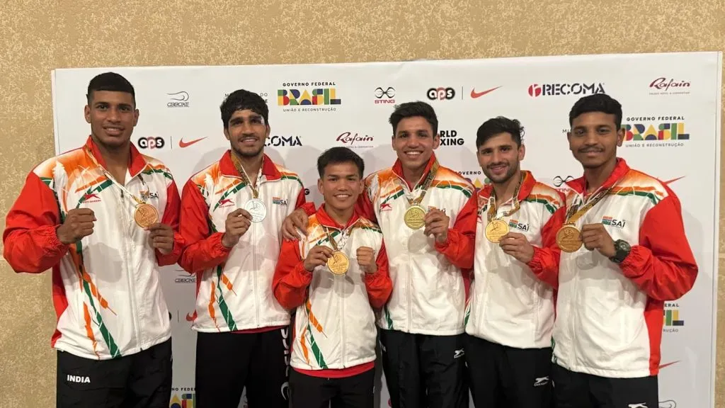 हितेश गुलियाला मुष्ठियुद्ध स्पर्धेत सुवर्ण Hitesh Gulia wins gold in boxing competition