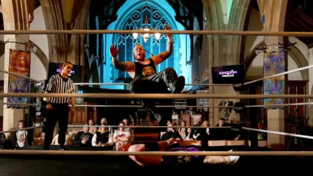 Is a wrestling ring a place of worship?