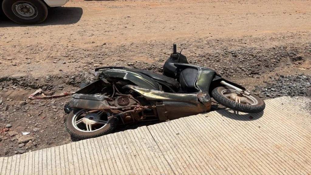 अज्ञात वाहनाच्या धडकेत दुचाकीस्वार जागीच ठार