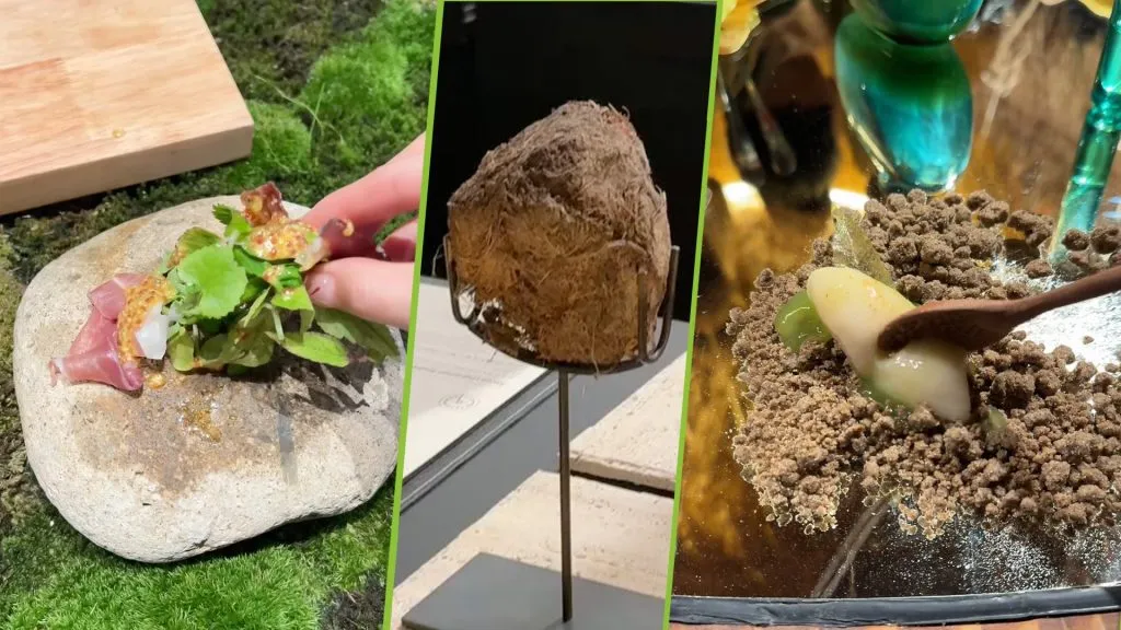 Sweets made from elephant dung