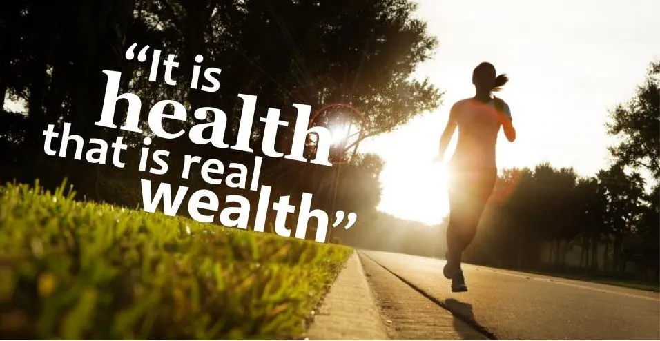 Listen to the call of your health.