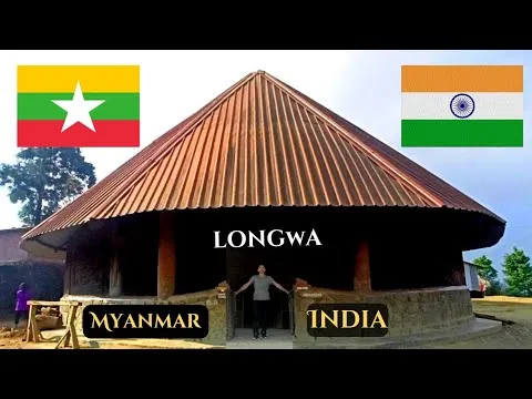 Unique house on the Myanmar-India border