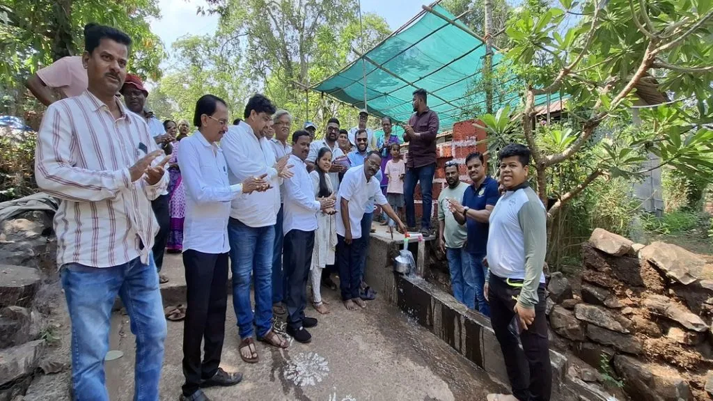 आचरा देऊळवाडी नळपाणी योजना अवघ्या आठ दिवसात कार्यान्वित