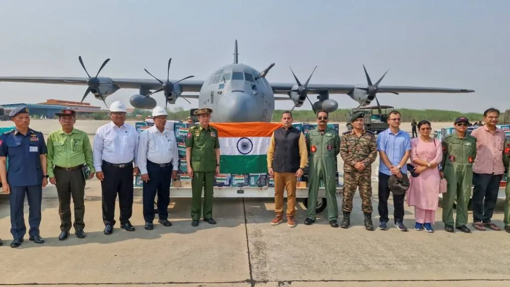 442 tons of food aid provided to Myanmar