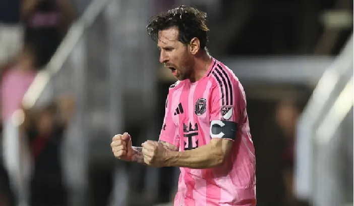 Messi's goal in a draw