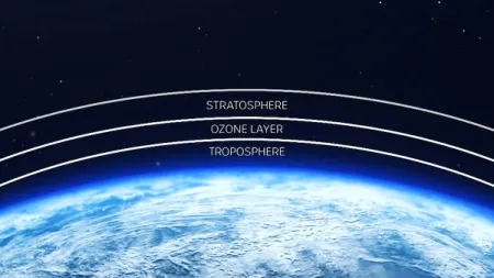 ओझोनच्या थराला प्रभावित करतोय मिथेन Methane is affecting the ozone layer