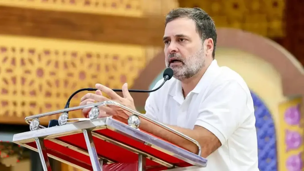 Rahul Gandhi's finger on election irregularities from abroad too