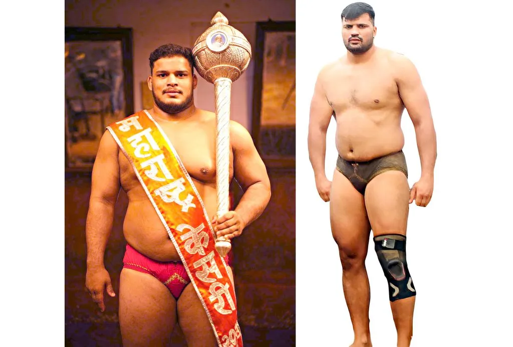 A grand wrestling ground at Khanapur on Sunday