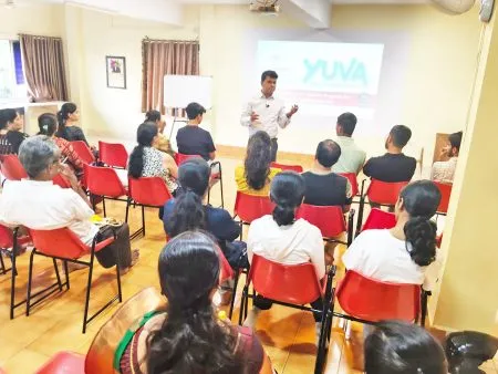 Workshop by Sanskriti Educare on the topic 'Youth the Changemakers'
