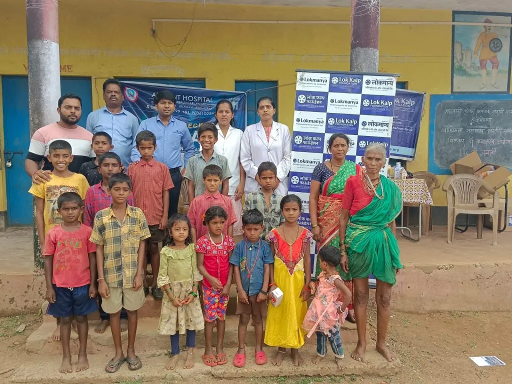 Health check-up camp organized by Lokkalpa Foundation