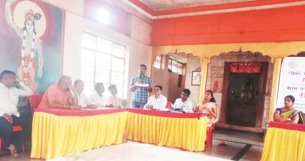 Bombardment of questions in Kangrali Budruk Gram Sabha