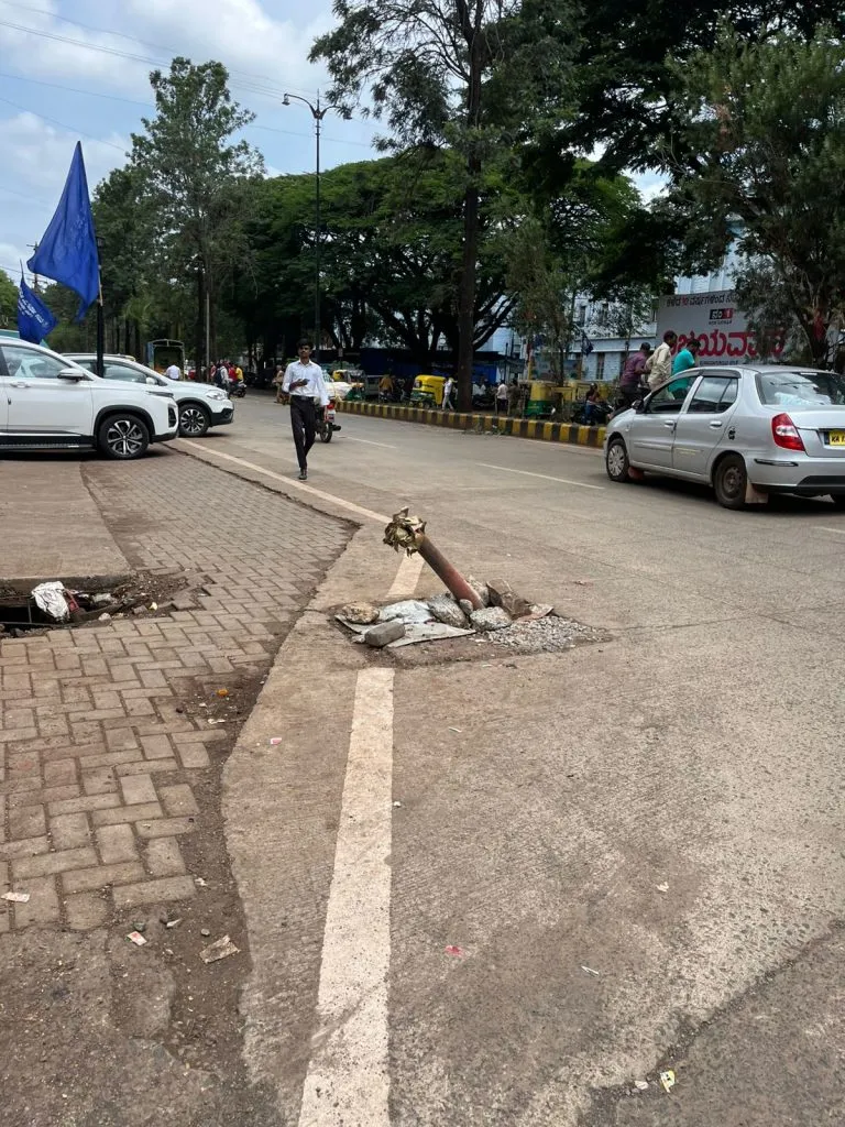 Channamma Circle Chamber is dangerous