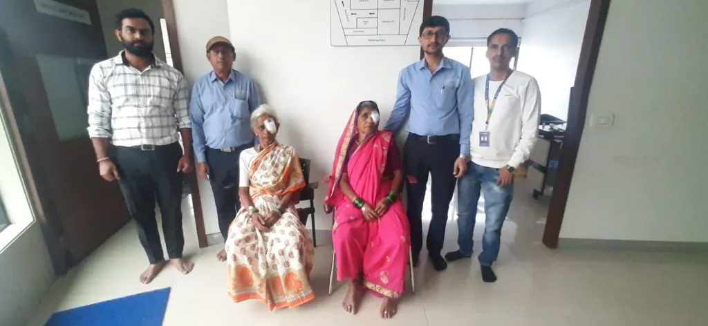 Free eye care camp organized by Lokkalp-Netradarshan