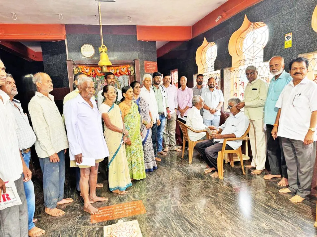 Eye and health check-up camp organized by Lokkalyan Health Center in Mumbai in Hindlagaya