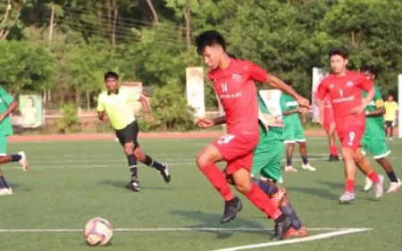 मिझोराम, महाराष्ट्र संघांचे विजय Mizoram, Maharashtra teams win